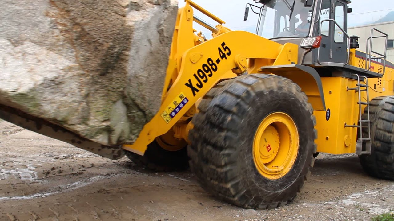 sell 45T FORK LOADER USED IN QUARRY XJ998-45 forklift loader