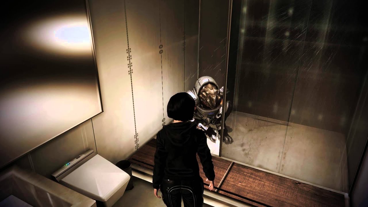 Mass Effect 3 Citadel DLC: Грант напивается