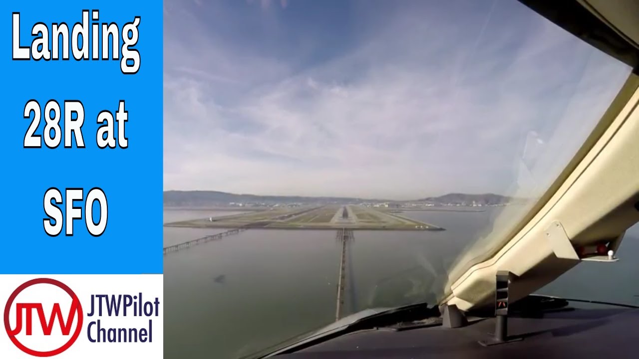 SFO Quiet Bridge approach 28R