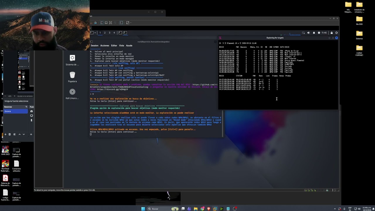Ataque Evil Twin con Airgeddon | Captura de credenciales WiFi