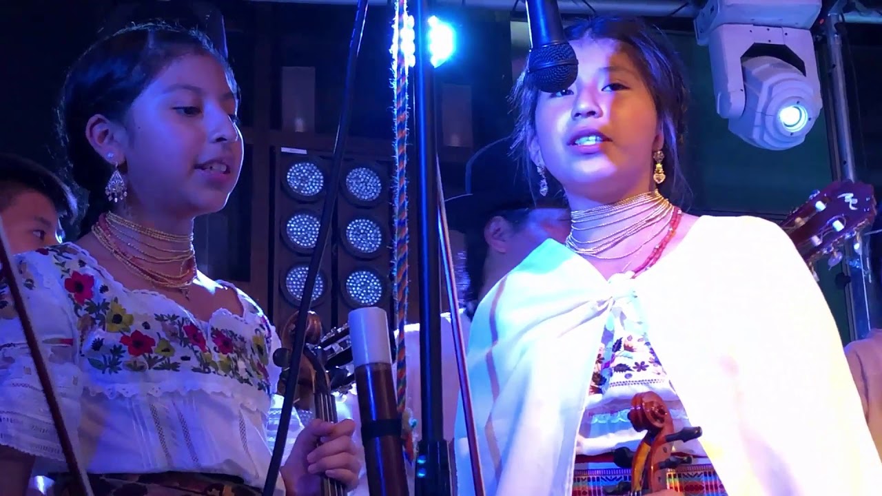 Ni&ntilde;os de la Comunidad Kichwa en Chicago Inti Raymi 2019