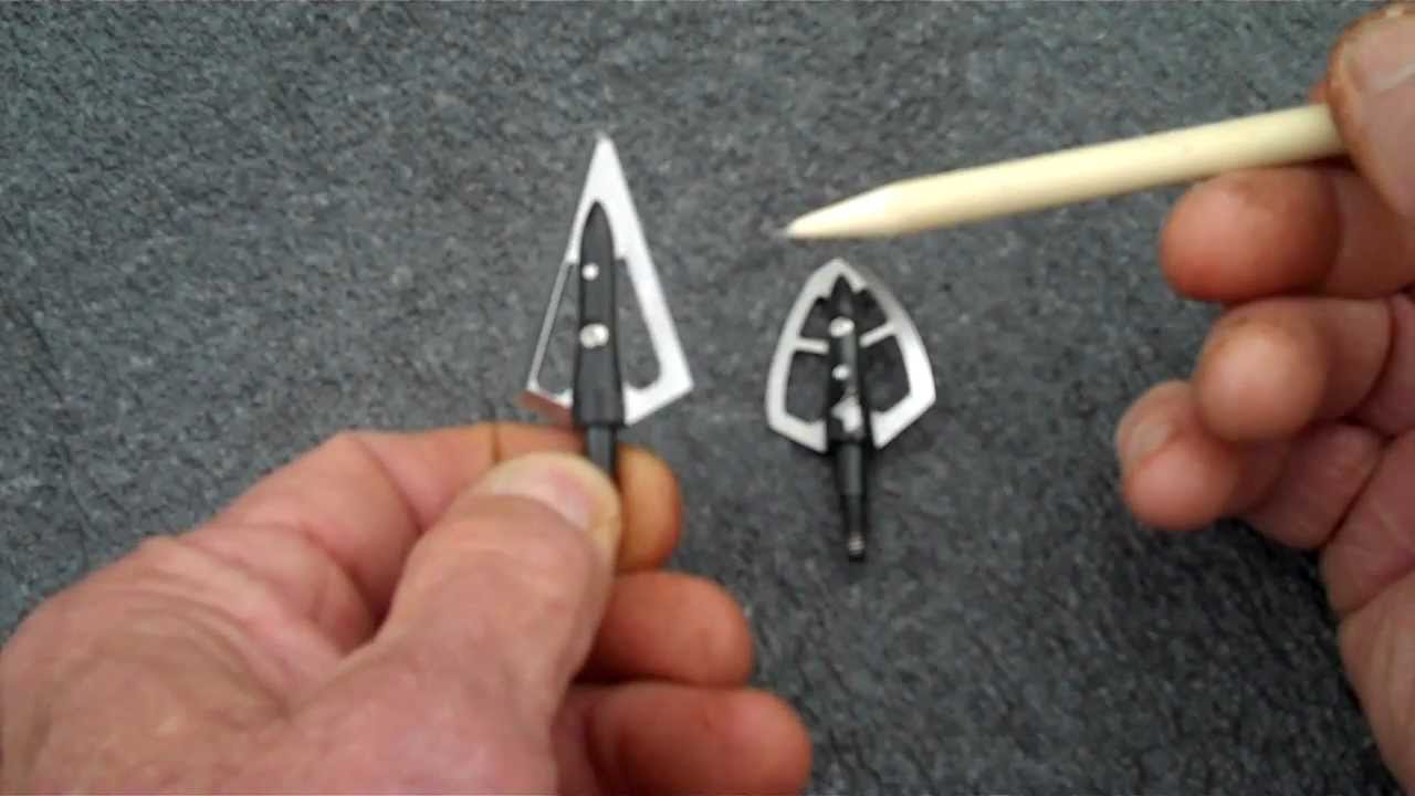 FAQ How to tell the difference between single bevel broadheads & fletching