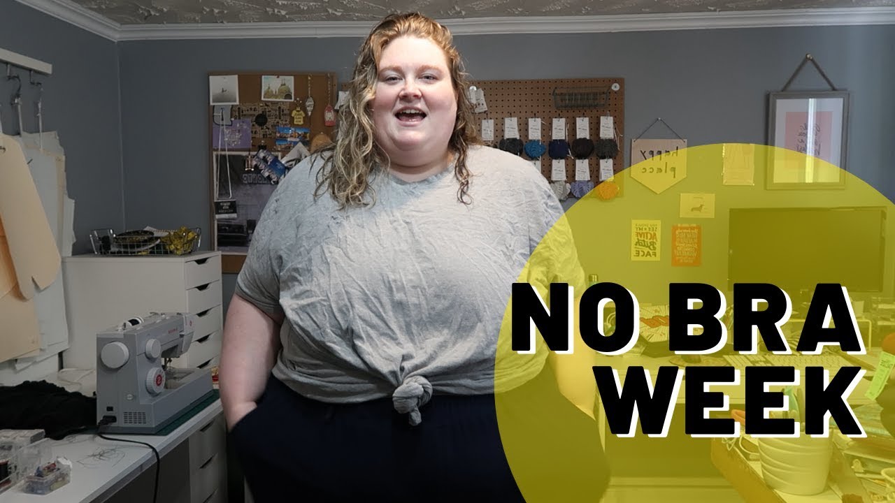 Not Wearing A Bra For A Week | Plus Size Life | Danielle McAllister