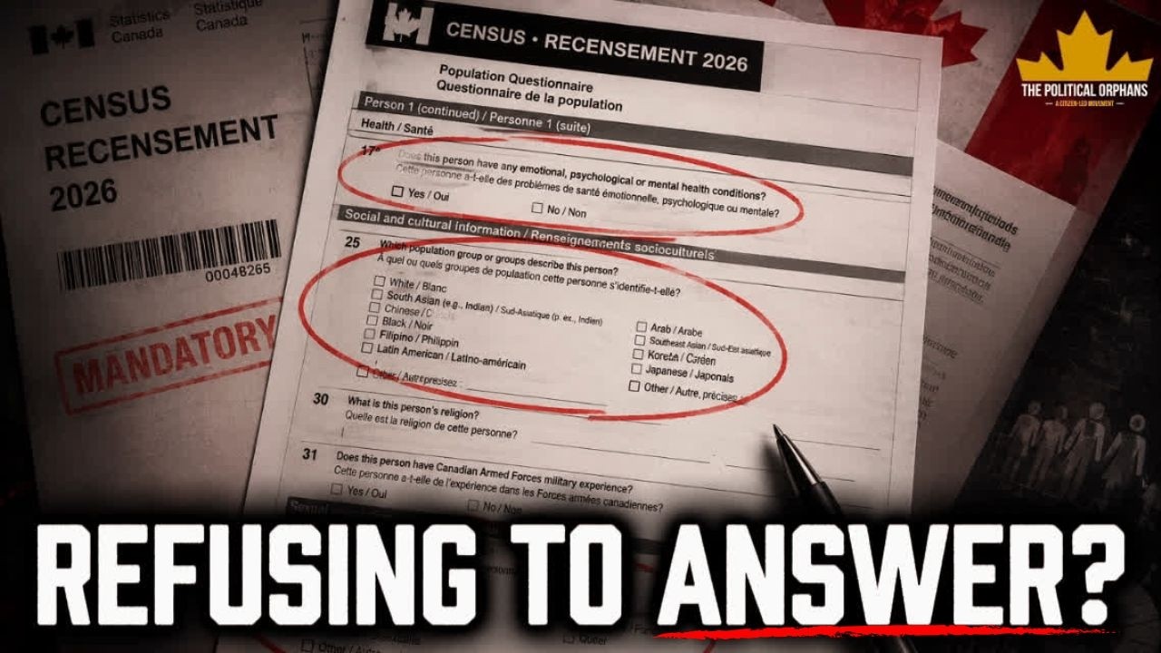 Canadians Are Refusing To Fill Out The 2026 Census But Why?