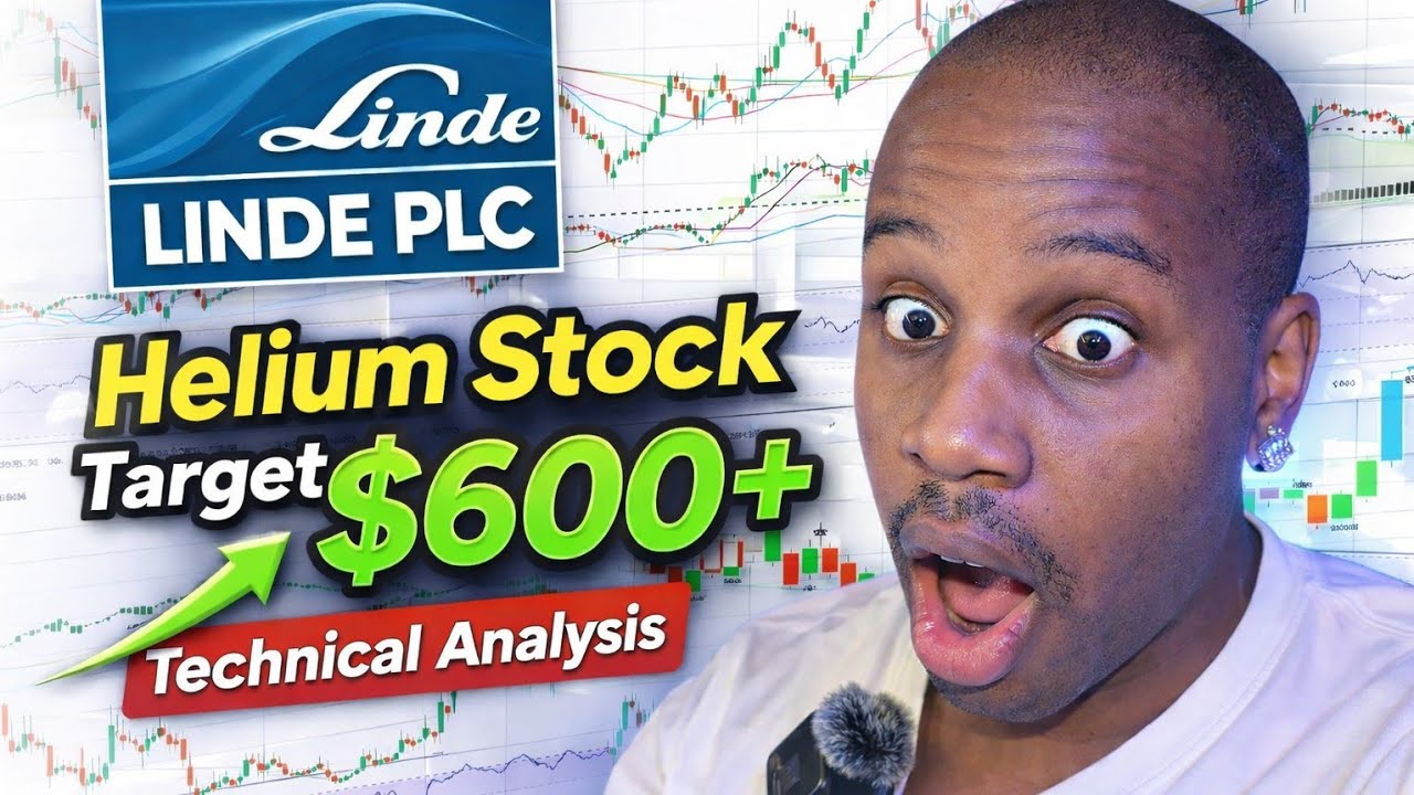 Linde PLC Stock 🚀 Helium Boom $600+ Target?! | Technical Analysis