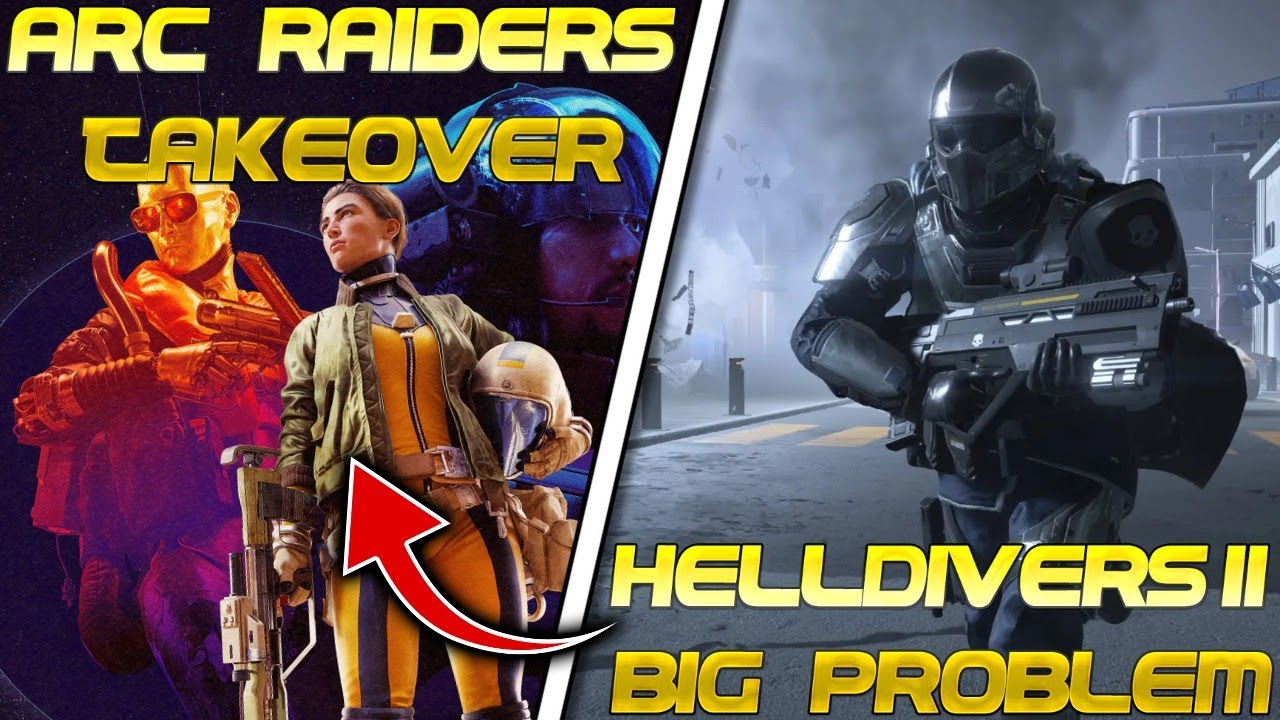 ARC RAIDERS V HELLDIVERS II — Водолазы становятся рейдерами. Но почему???