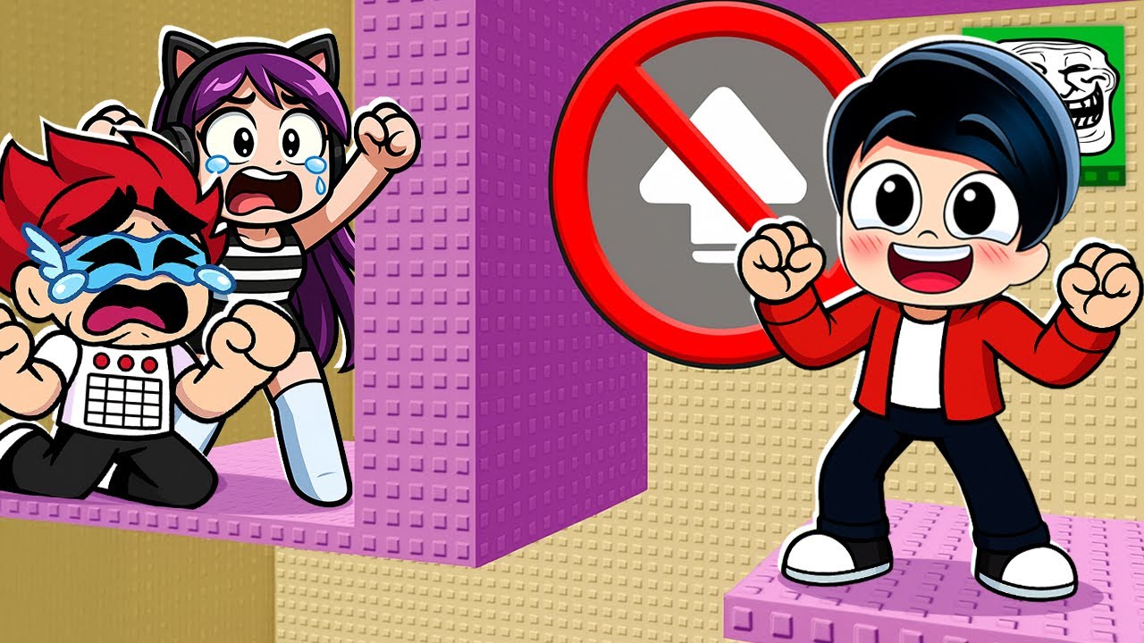 &iquest;PODREMOS PASAR ESTA TORRE TROLL SIN SALTAR EN ROBLOX?