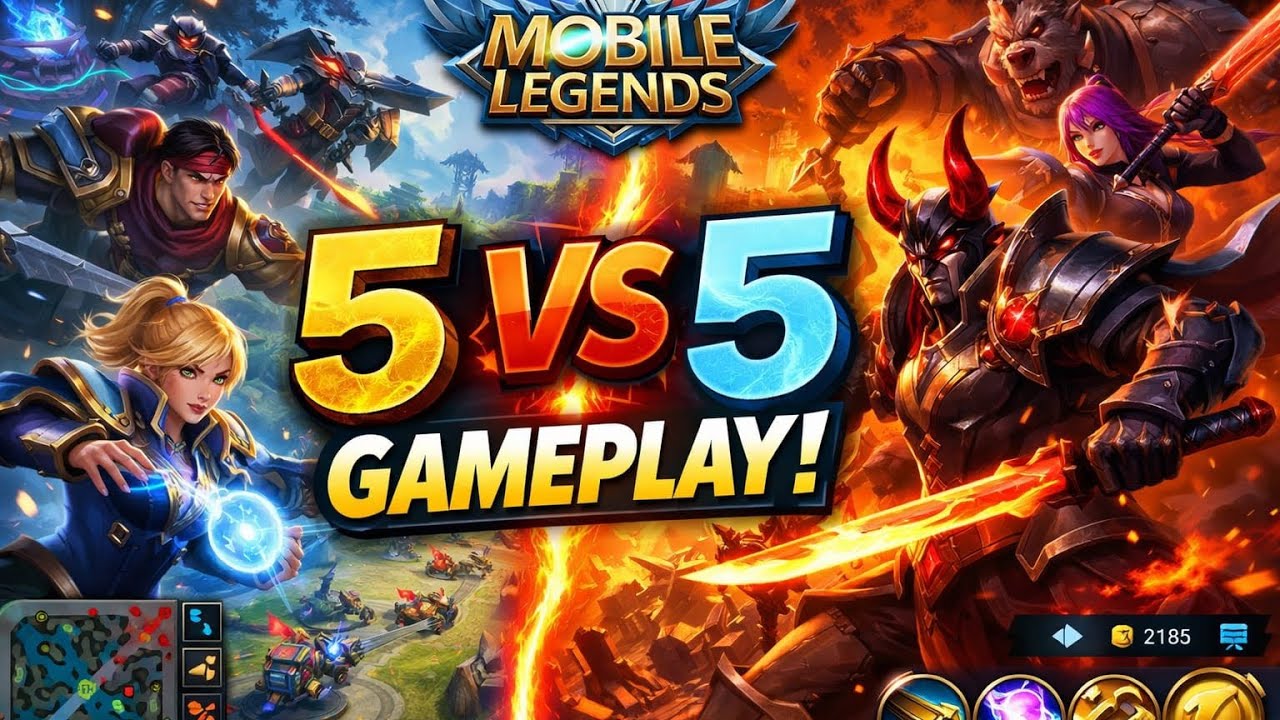 🔥 MOBA Legends 5v5 Gameplay | Insane Team Fight | Rank Push Highlights 🔥