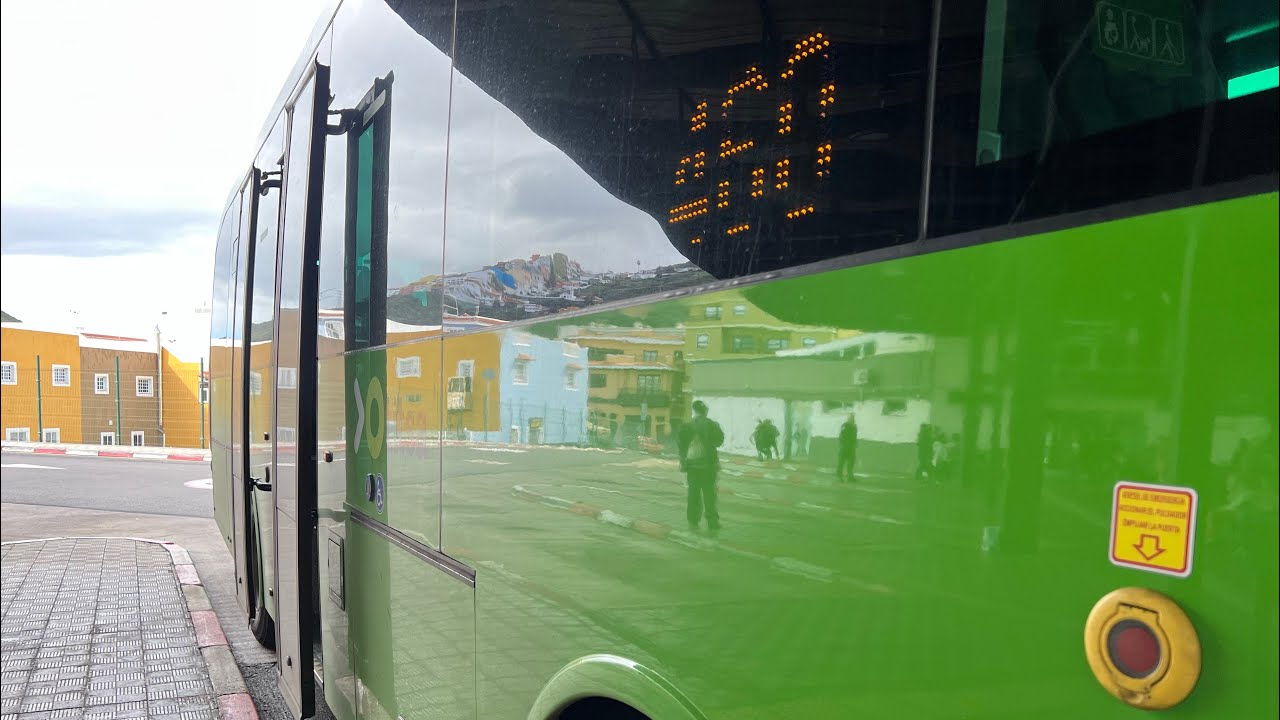 460 icod de los vinos to costa adeje in 4K over the tiede mountain range
