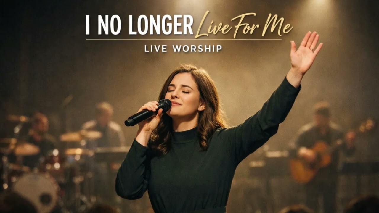 I No Longer Live For Me | Live Worship Of Total Surrender And Life Devoted To Jesus