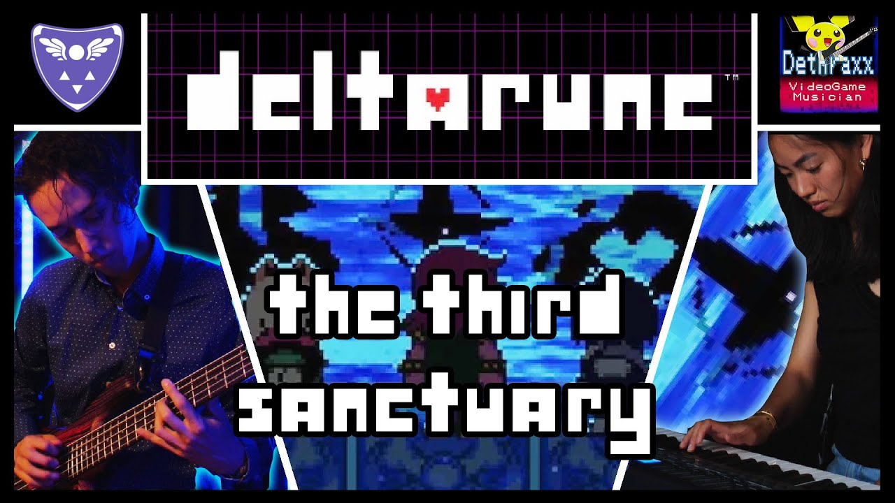 Deltarune: The Third Sanctuary | Prog Metal Guitar Cover Remix by Dethraxx Joris Pabor & Snoeischaar