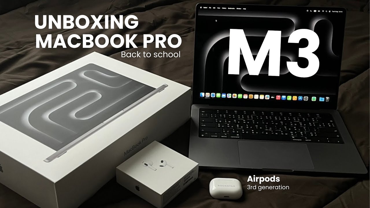 Macbook Pro M3 Unboxing  | Coolboys6