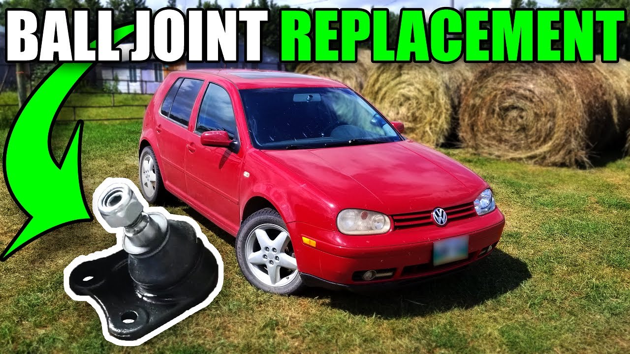 How to replace a ball joint on VW Jetta Golf mk4