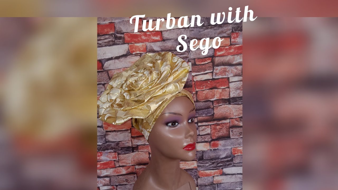 How to make turban with sego || Step by step tutorial
