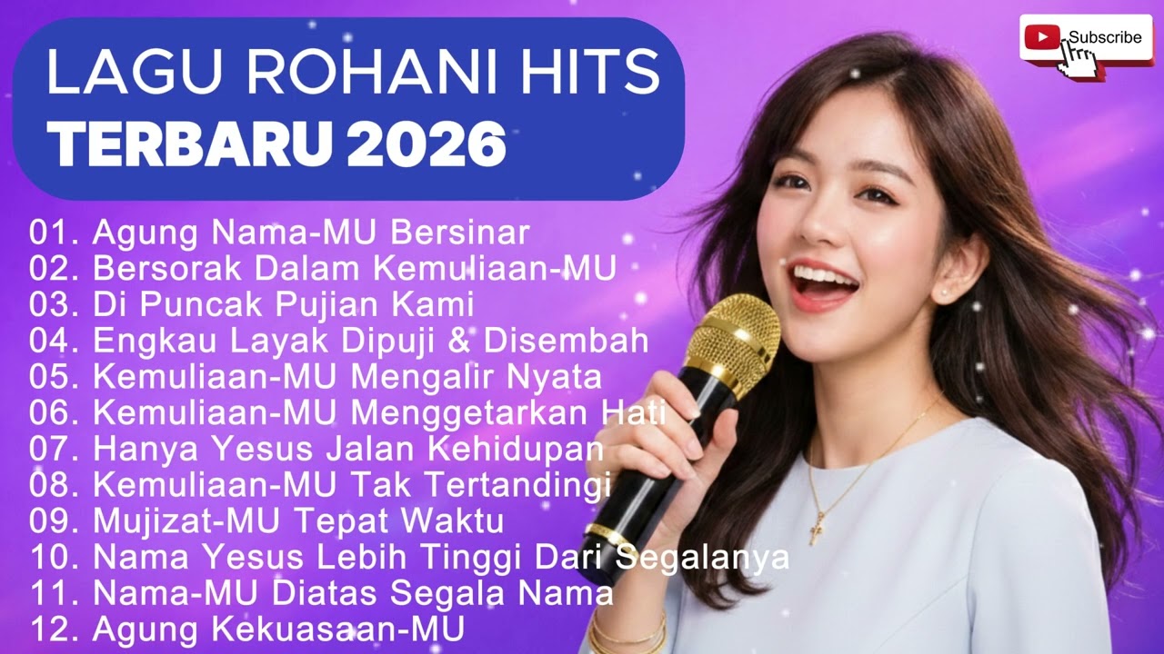 ❤️KUMPULAN LAGU ROHANI HITS TERBARU❤️PLAYLIST TERBARU 2026 LAGU ROHANI KRISTEN #gemarohanikristen