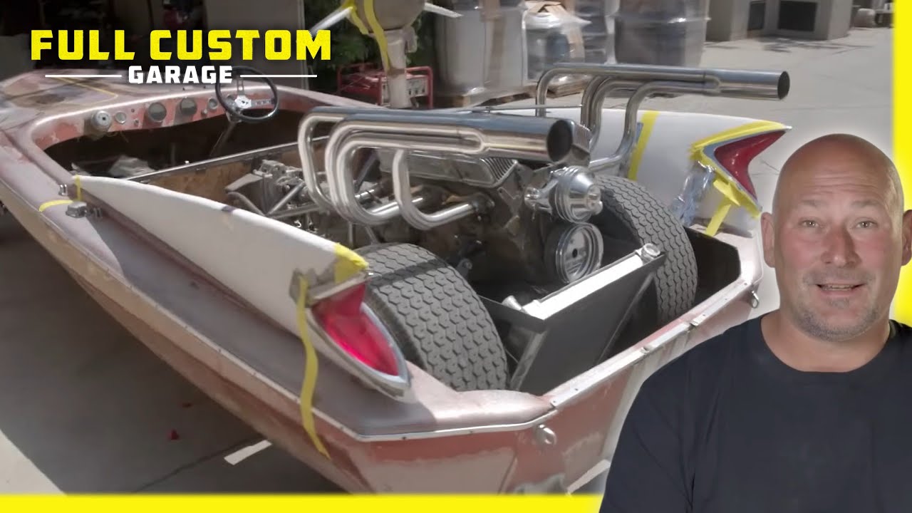 Building a Boat into a Desert Dragster Spectacle
