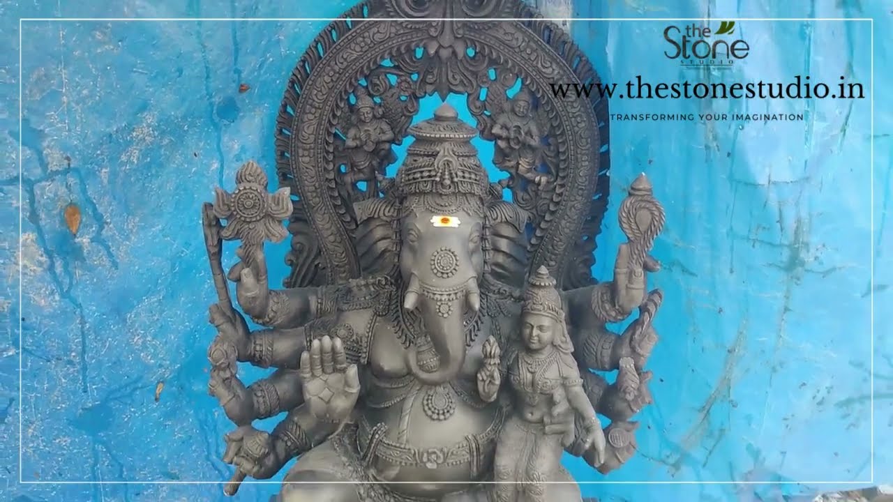 4ft big ganesh statue for home , www.thestonestudio.in