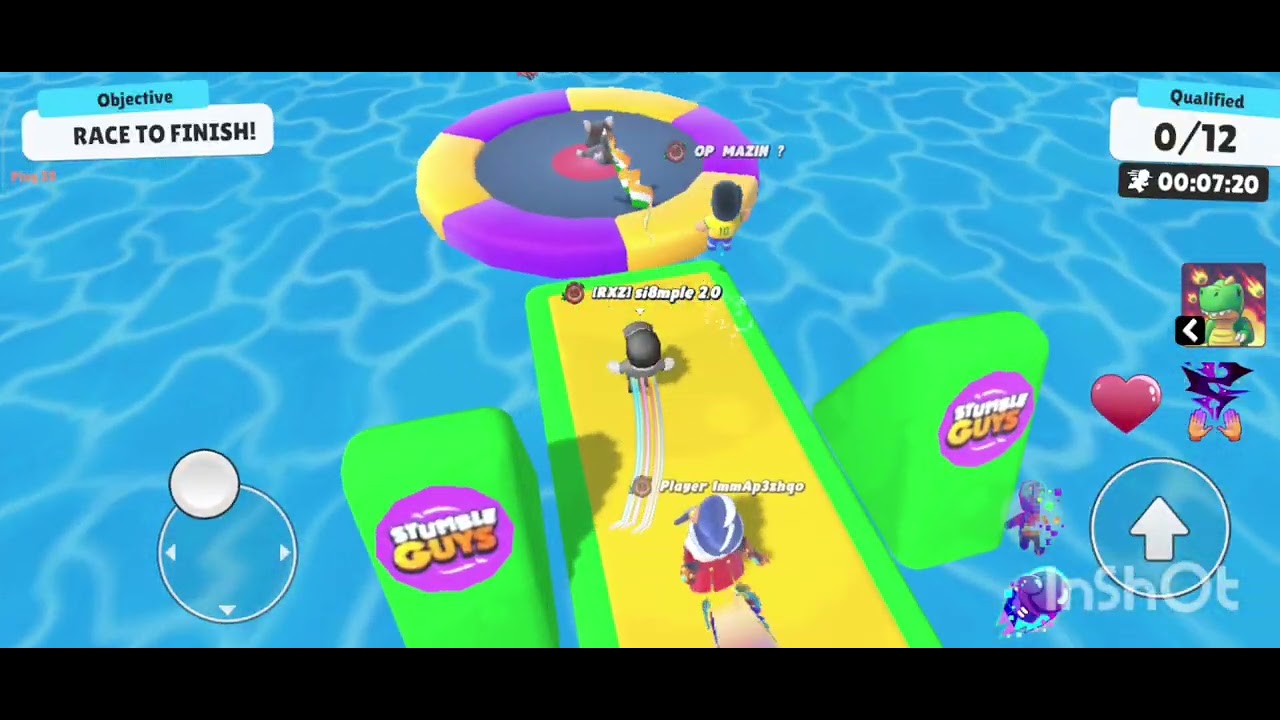 Playing Stumble Guys until I get mad of losing