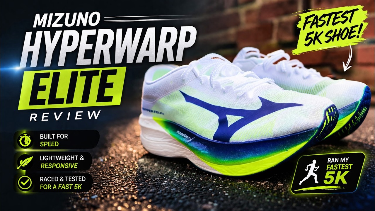 Я протестировал кроссовки Mizuno Hyperwarp Elite — показал ли я свой лучший результат?