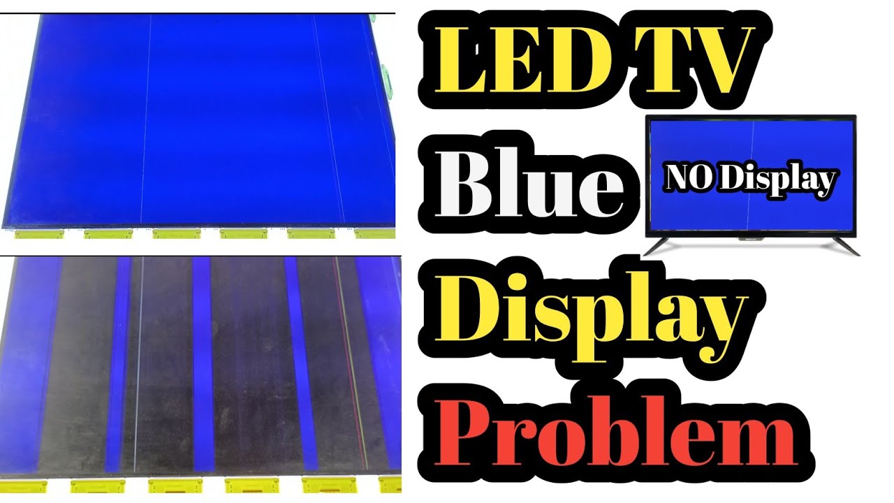 LED TV Blue Display  screen problem | no picture LED TV repairing Urdu Hindi ameertv