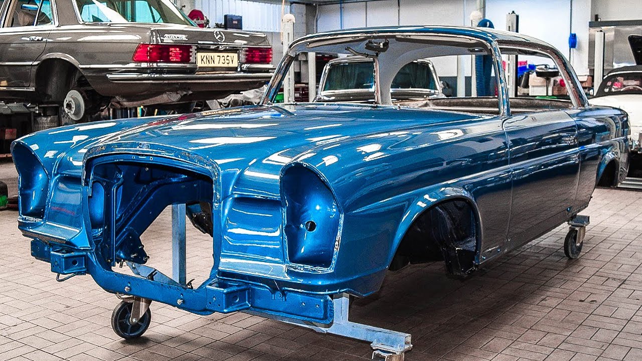 1970 Mercedes Benz 280SE 3.5 Coupe W111 Restoration Project