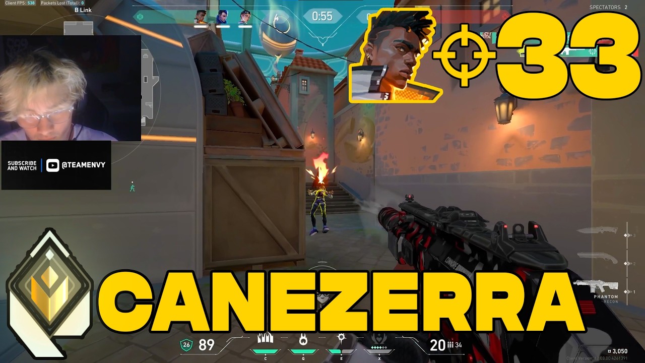 THE BEST RANKED PLAYER EVER?! - ENVY Canezerra [NA] #MatchMVP