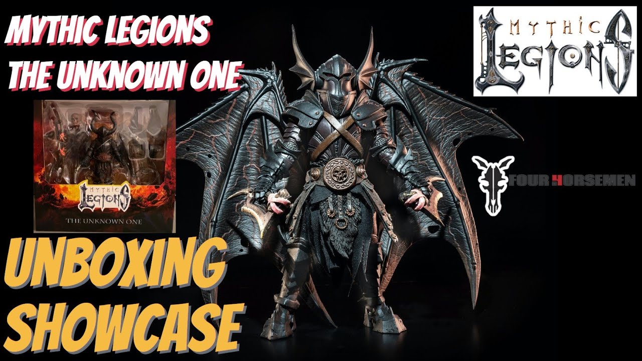 Mythic Legions The Unknown One LegionsCon 2022 Exclusive Unboxing Showcase Review