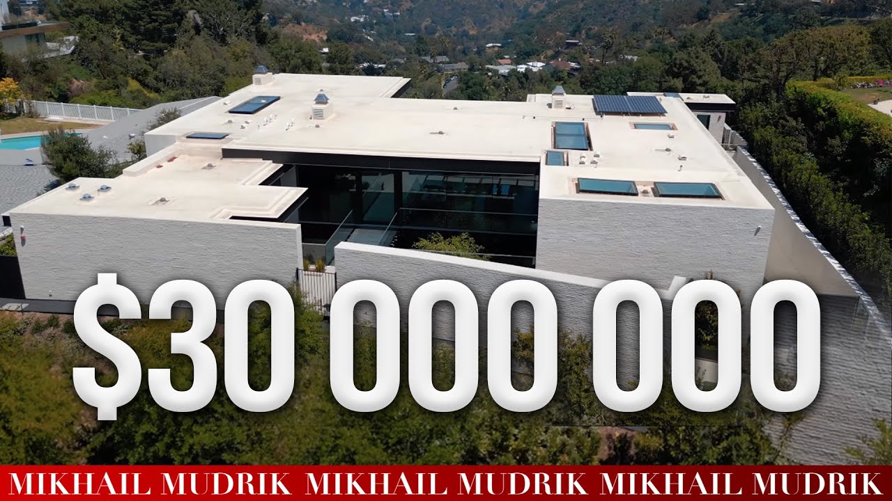 Touring a $30 000 000 Beverly Hills Mansion with The USA Top Agent | Mikhail Mudrik & Santiago Arana