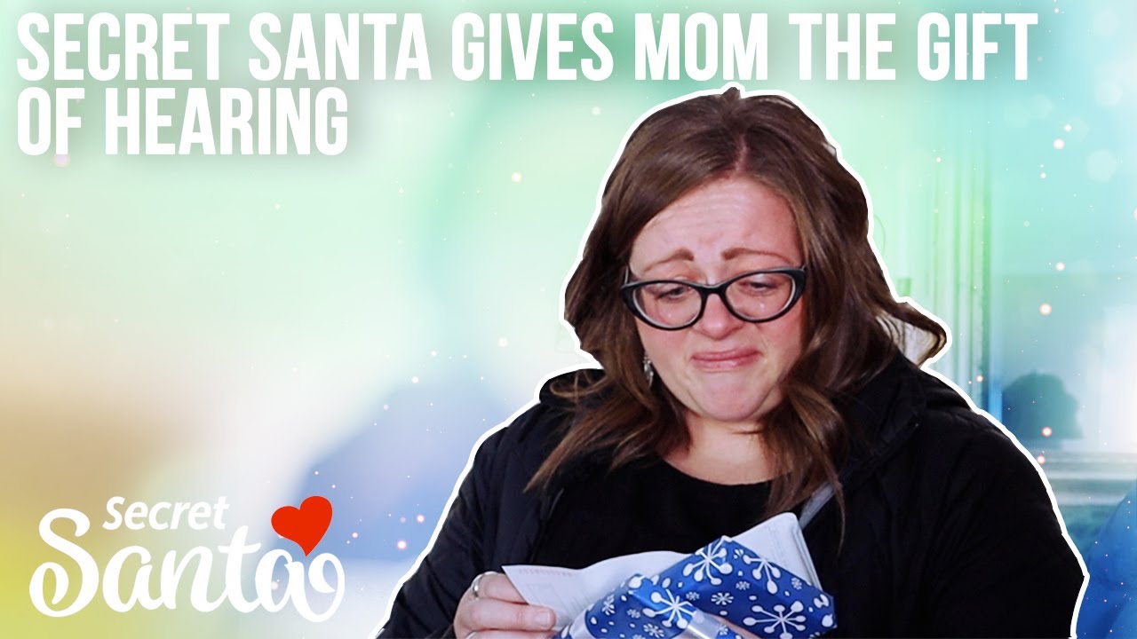 Young mom gets the gift of hearing for Christmas from a Secret Santa