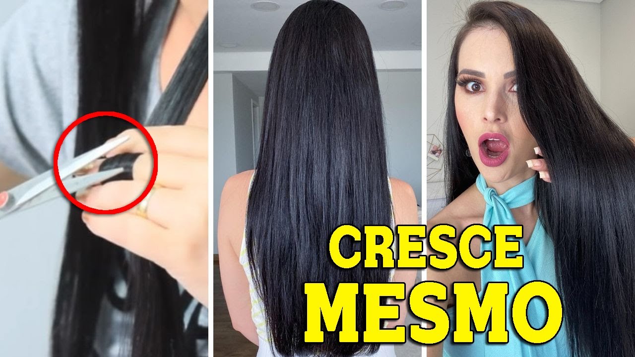 CORTE BORDADO: Tirando as Pontas Duplas do Cabelo por Júlia Doorman