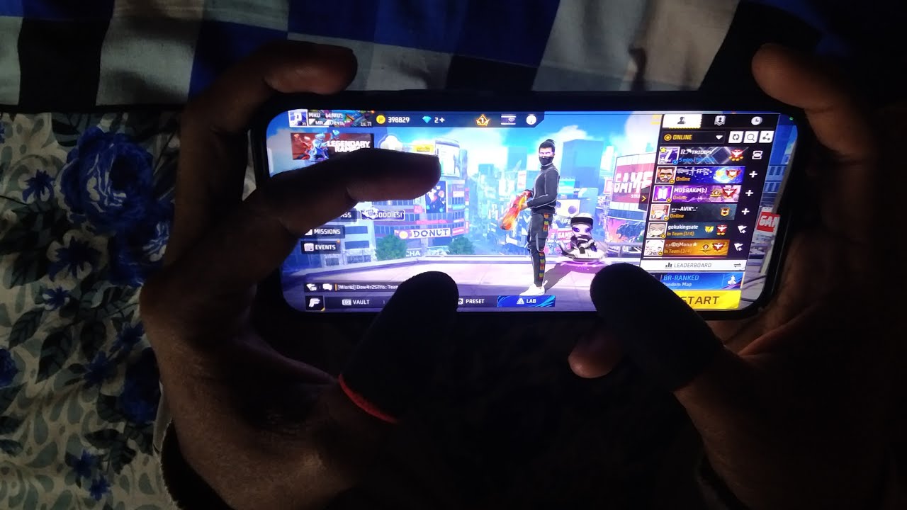 Free Fire Handcam GamePlay Infinix Gt 30 Pro in Live