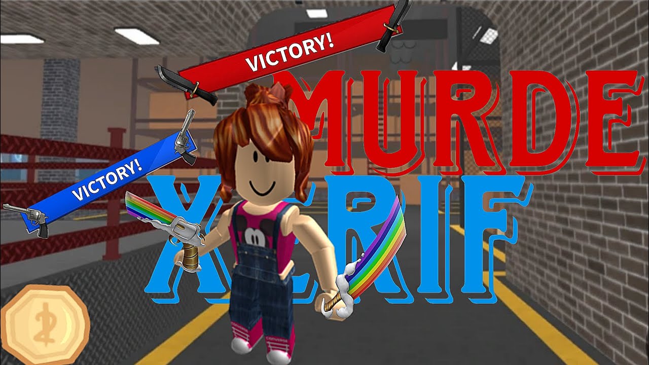 Juliaminegirl Murde e xerife? Mm2= Murde Mystery 2 Roblox Montagem mobile #roblox #roblox 