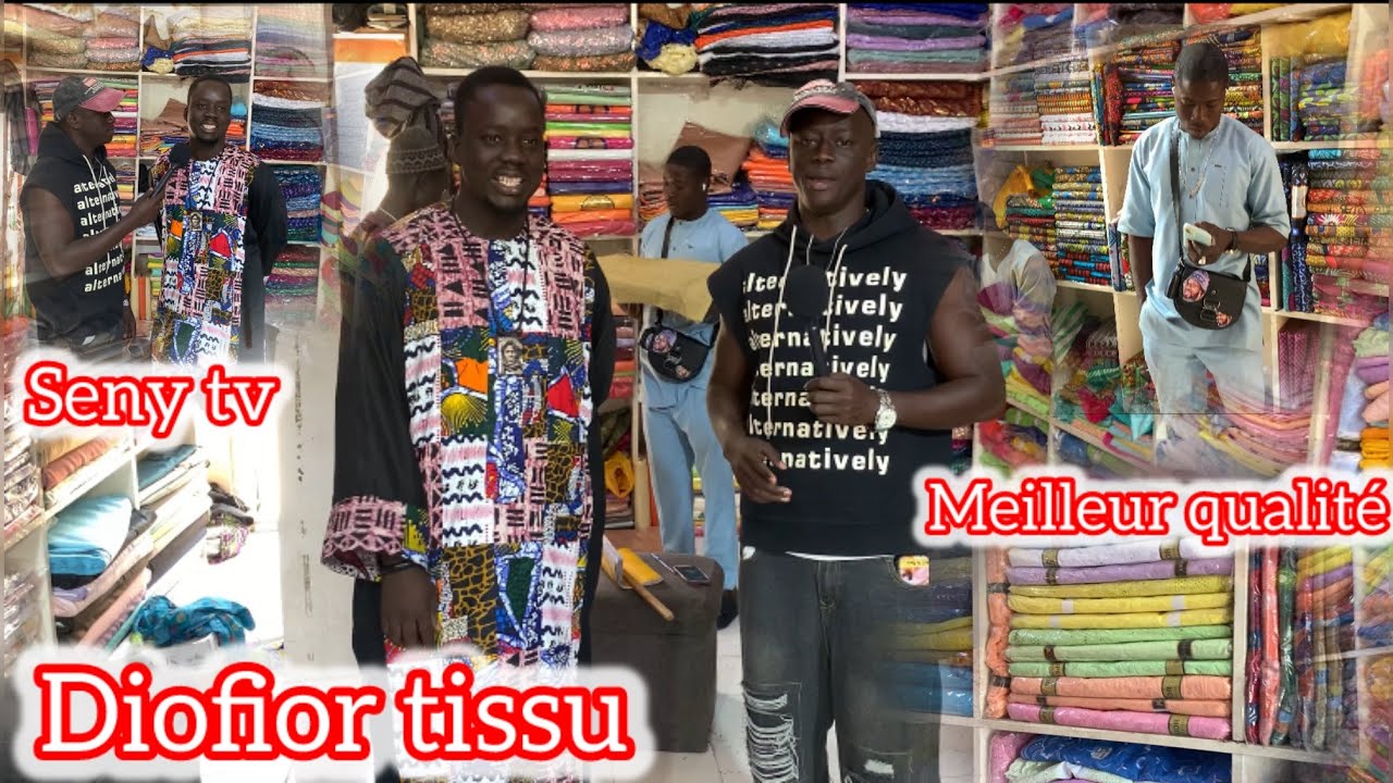 Découvrez boutique DIOFIOR TISSU en face station bii tissu you meilleur ack qualité bou bahh
