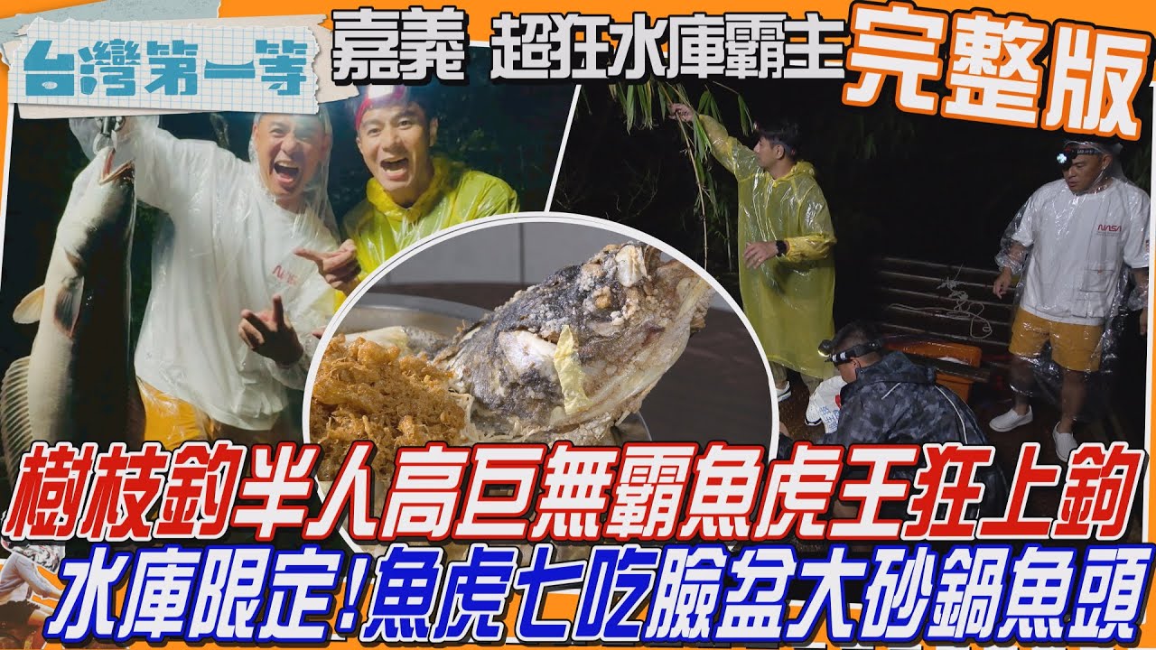 [全新] 嘉義【水庫兇猛霸主 半人高「巨無霸魚虎王」活餌樹枝釣 大魚狂上鉤/滿水位限定！武俠秘境「山豬島、飛鷹峽谷」老鷹覓食奇景/魚虎七吃 臉盆大砂鍋魚頭】│2025.10.19│《台灣第一等》完整版