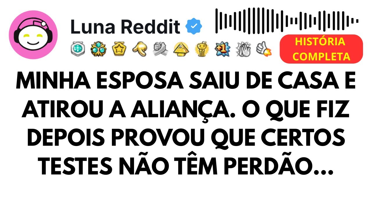 Minha esposa saiu de casa e jogou a aliança.o que fiz depois provou que certos testes não têm perdão