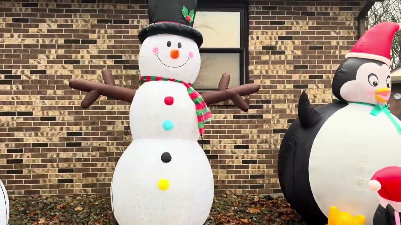 My Christmas inflatable collection 