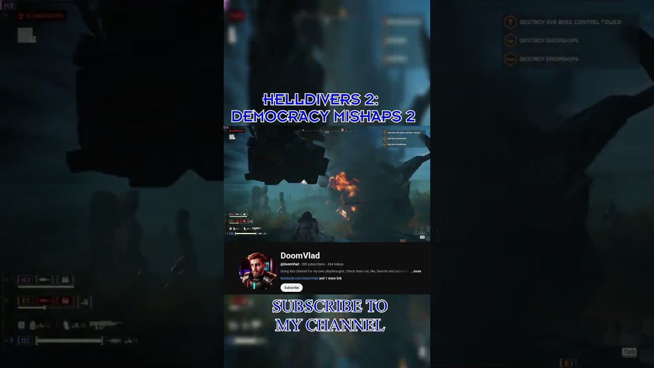#shorts  #Helldivers2 #FYP Factory Strider goes SWAH-SWAH-SWAH