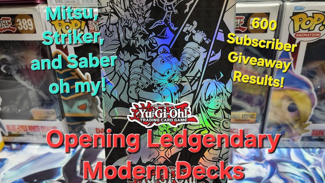 ОТКРЫВАЕМ НОВЫЕ Легендарные колоды Modern для Yu-Gi-Oh! 2026! #yugioh #skystriker #xsaber #mitsur...