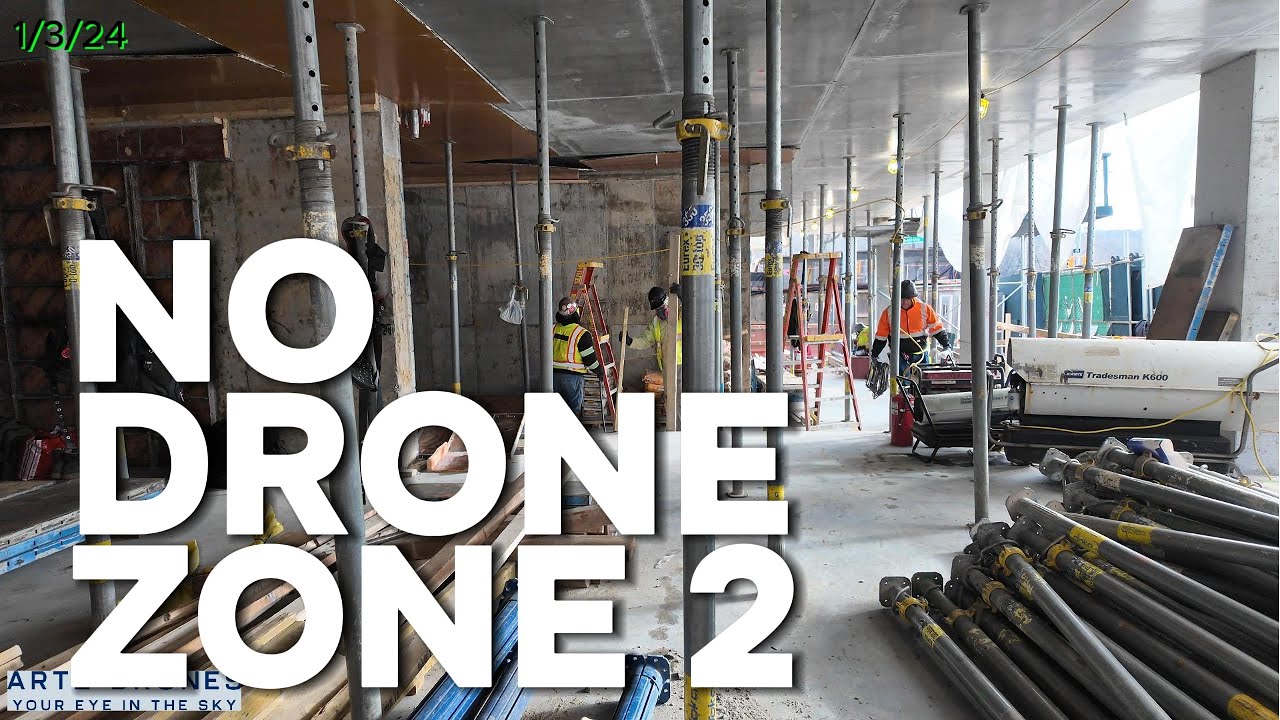 FAA Grounds Construction Progress Report 1.3.25  No Prob work around. DJI Osmo Pocket 3