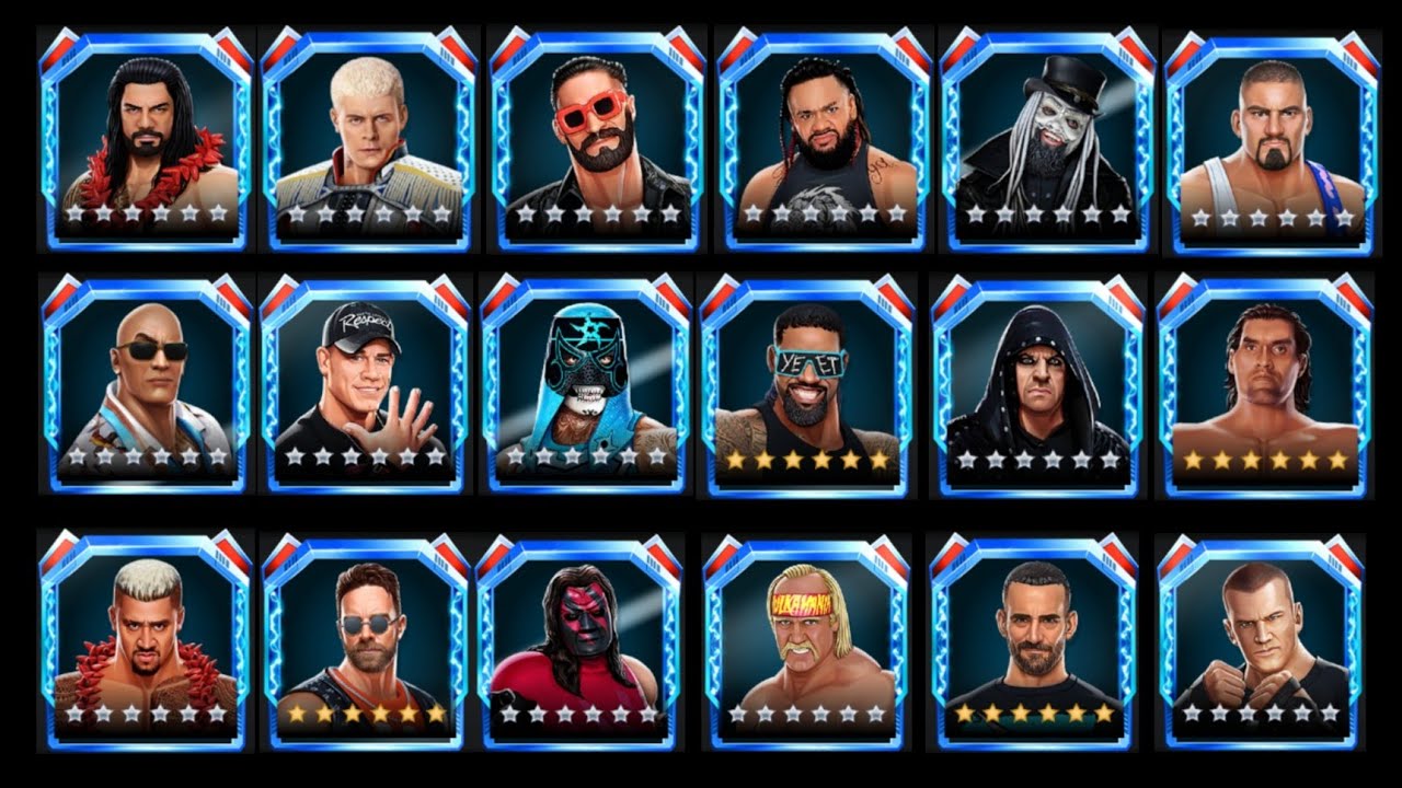 All 6 Star Super Finishers Move In WWE Mayhem 2025