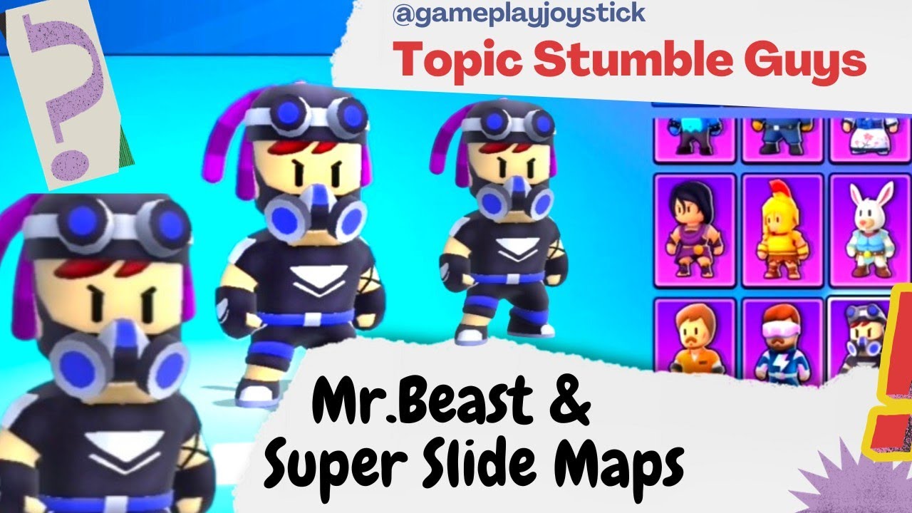 Mr Beast's Warehouse & Super Slide Map, Topic Always Winning Stumble Gameplay - Gameplay Joystick