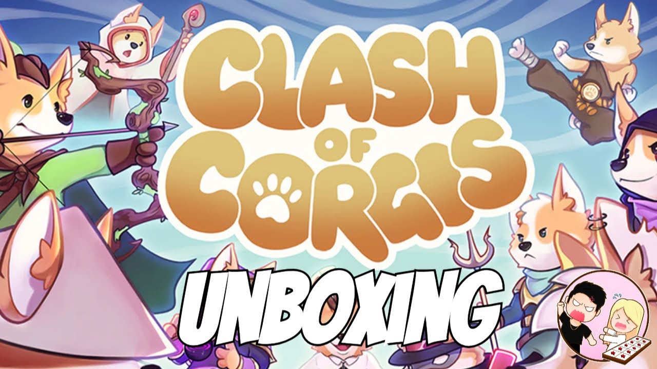 Unboxing Clash of Corgis Card Game