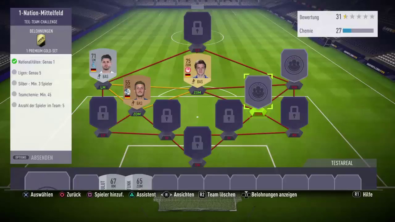 Fifa 18 SBCs auf zweit account