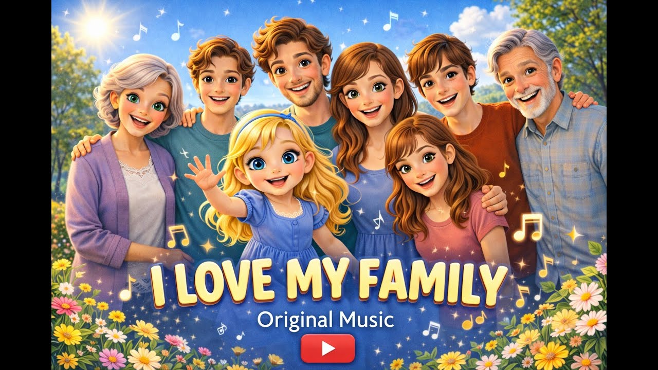 I Love My Family ❤️ | Original Music for Kids | BeadieTV