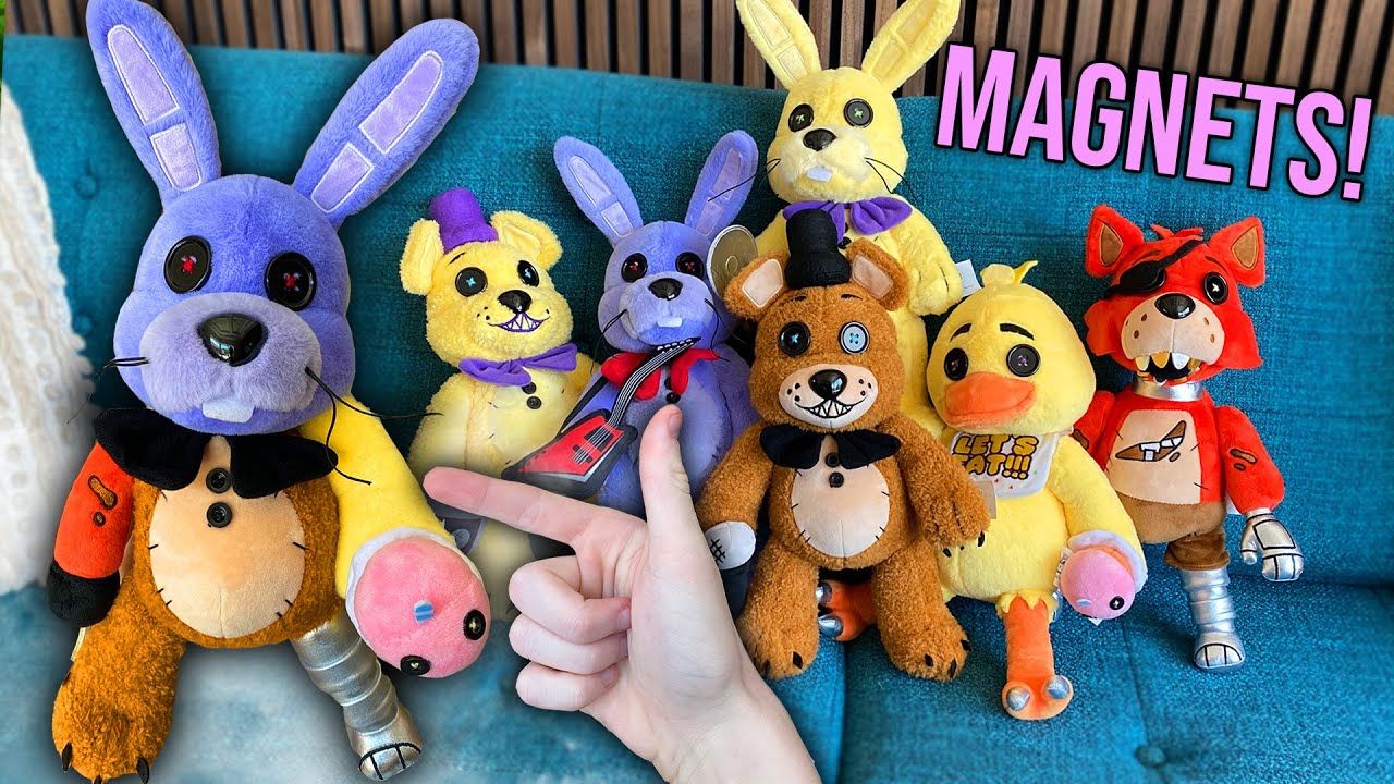 These are the COOLEST FNaF Plushies I've Ever Seen! (FNaF HEX Plushies!)
