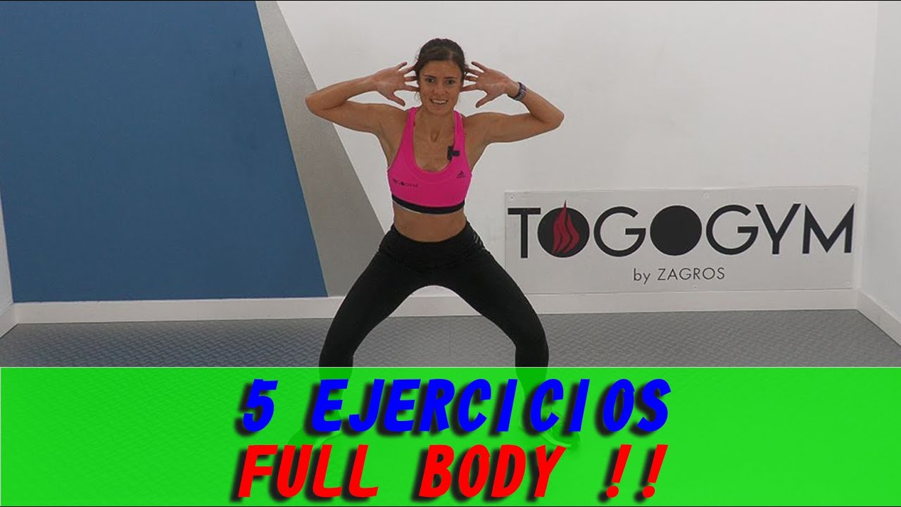 5 EJERCICIOS FULL BODY | Rutina Full Body | Pierde peso con 5 Ejercicios quema grasa 🔥🔥