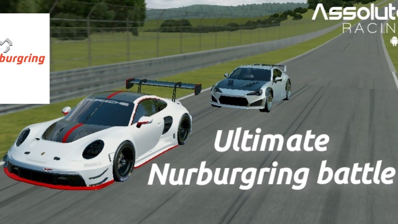 Insane race between 911 GT3 R and Toyota 86 race spec V2. Lap times 6:33 #Nurburgring #porsche #fia 