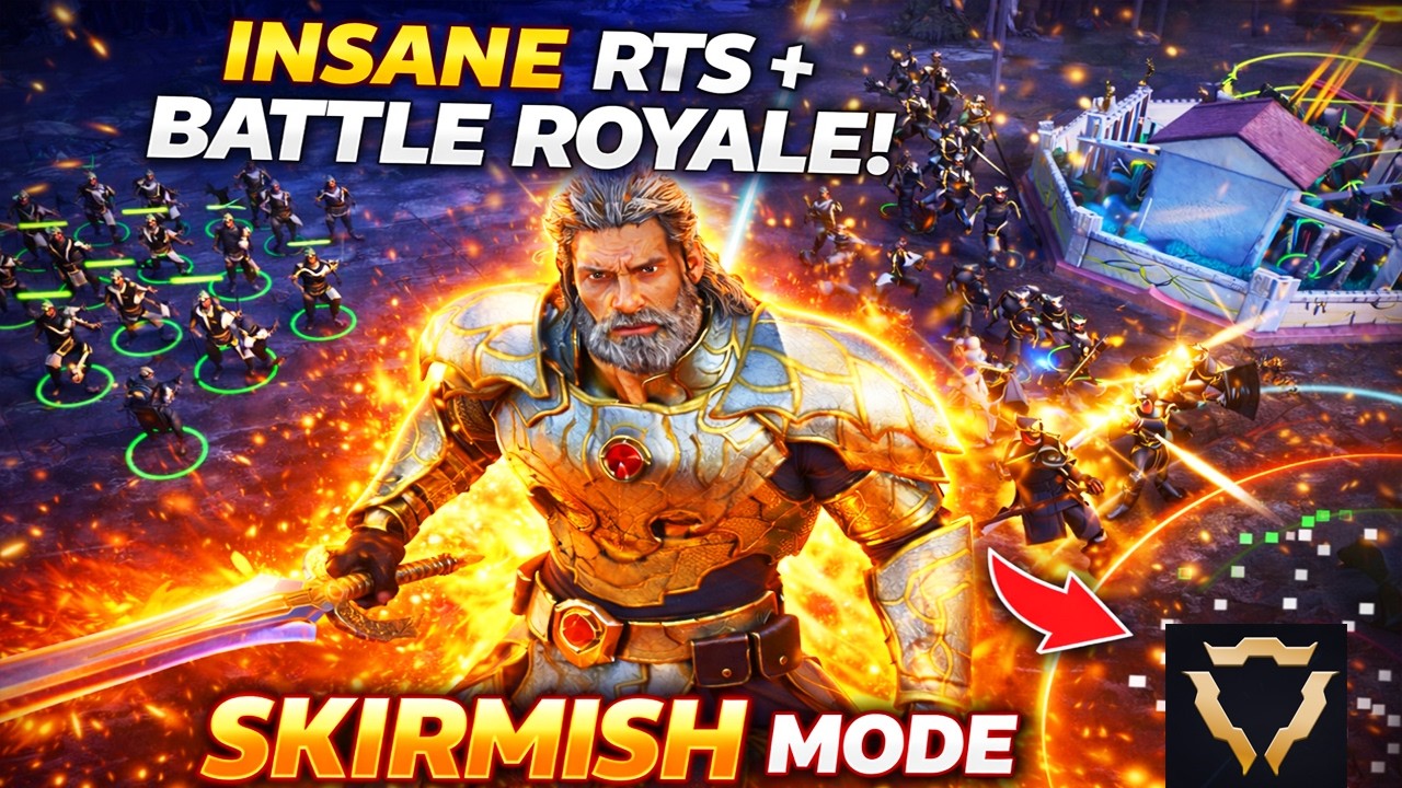 RTS BATTLE ROYALE?! El Skirmish Mode es una locura | TimeFront | DocuJuega