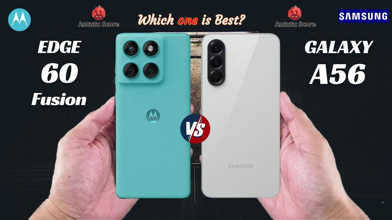 Motorola Edge 60 Fusion vs Samsung a56 ll 🔥 ll Full Details ll Which One is Best ll @ChellphoneWorl