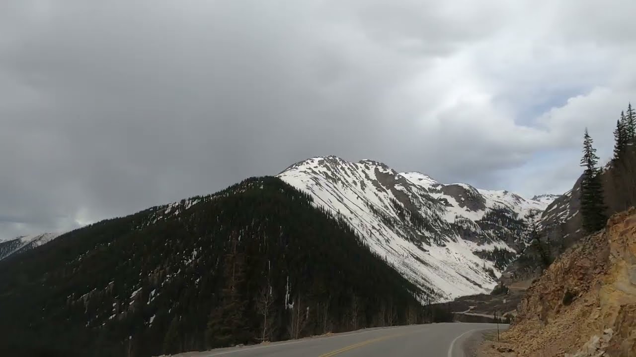 Colorado   Million Dollar Highway, Silverton May, 2025